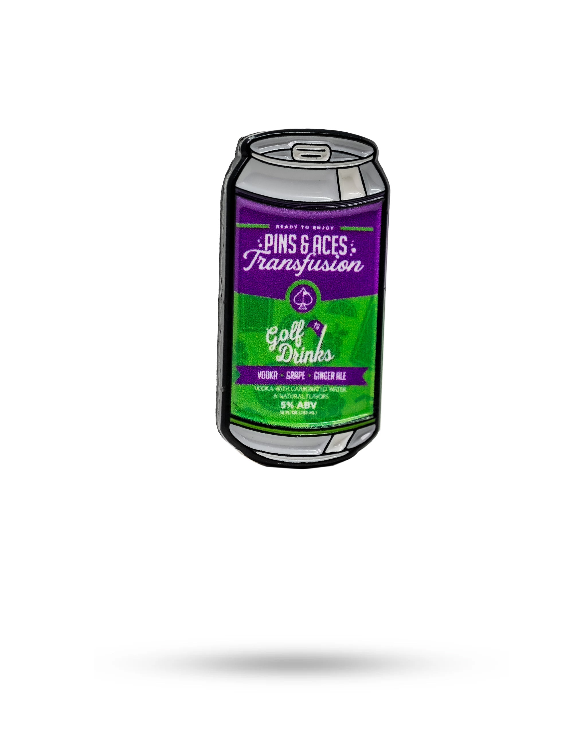 Transfusion Can Ball Marker | Fun Golf Ball Marker by Grater Golf