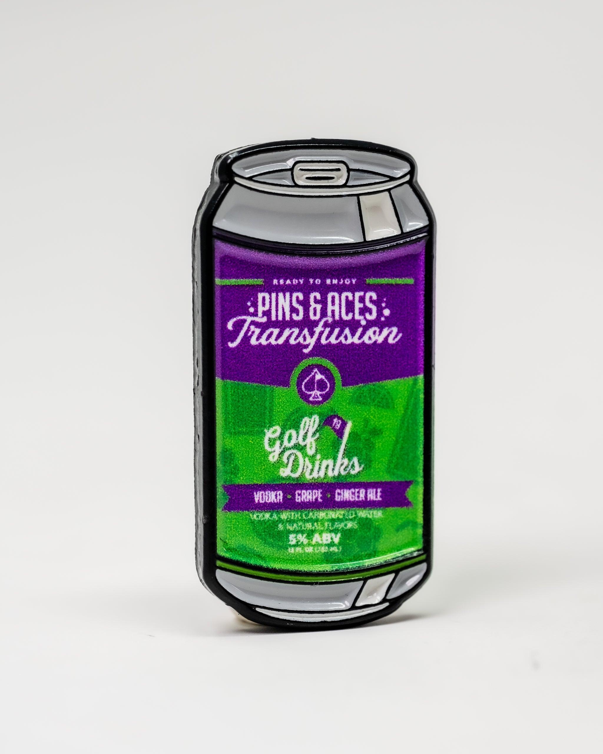 Transfusion Can Ball Marker | Fun Golf Ball Marker by Grater Golf