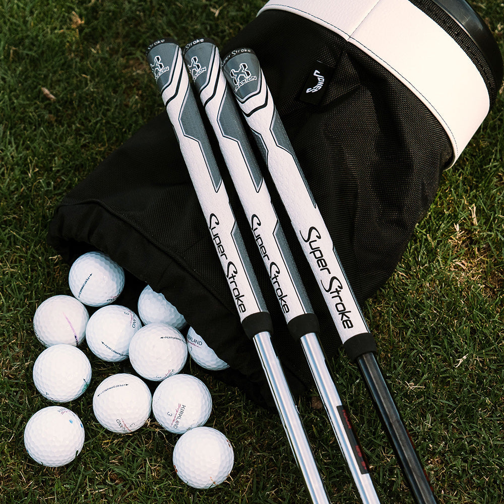 SuperStroke Traxion Tour Club Grip - White Gray