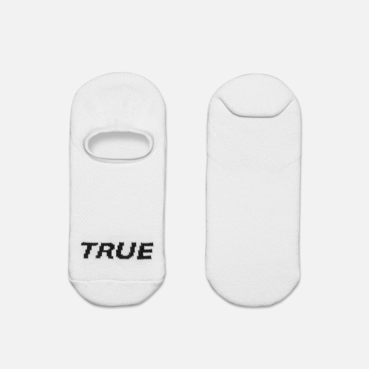 TRUE LinksWear Performance No-Show Golf Sock - White
