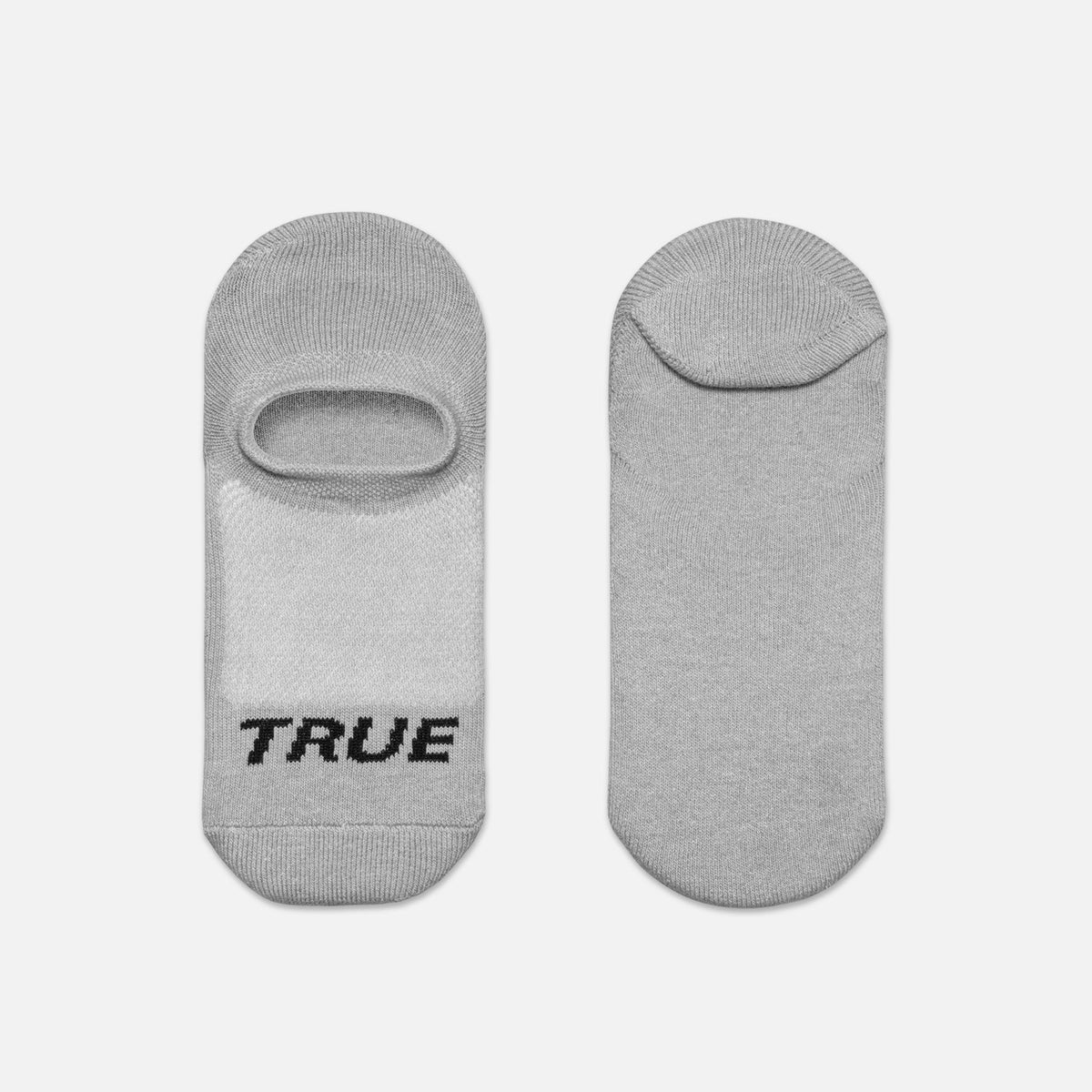 TRUE LinksWear Performance No-Show Golf Sock - Grey