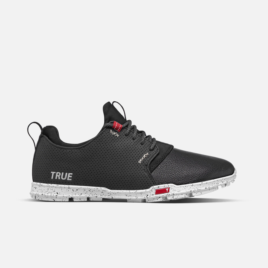 TRUE LinksWear Original 1.2 Men's Waterproof Golf Shoes - Classic Black