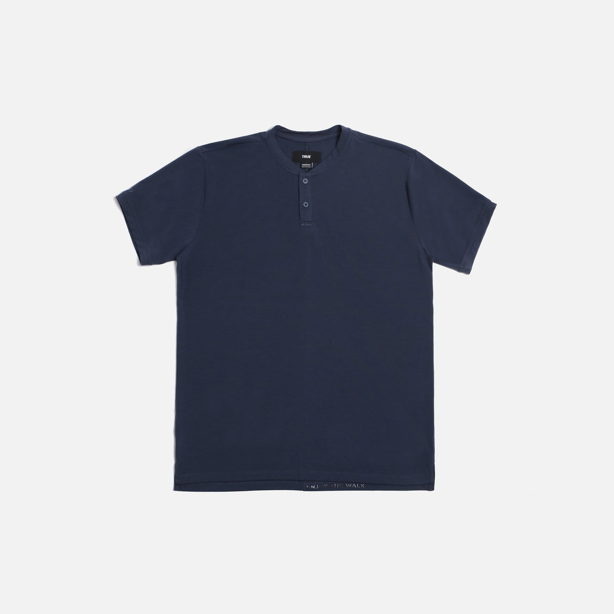 TRUE LinksWear LUX Mock Polo - Navy