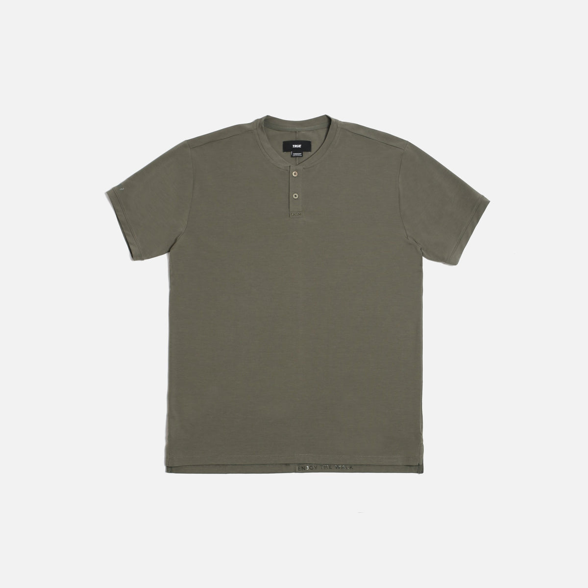 TRUE LinksWear LUX Mock Polo - Olive