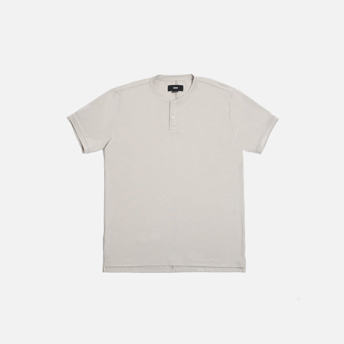 TRUE LinksWear LUX Mock Polo - Stone
