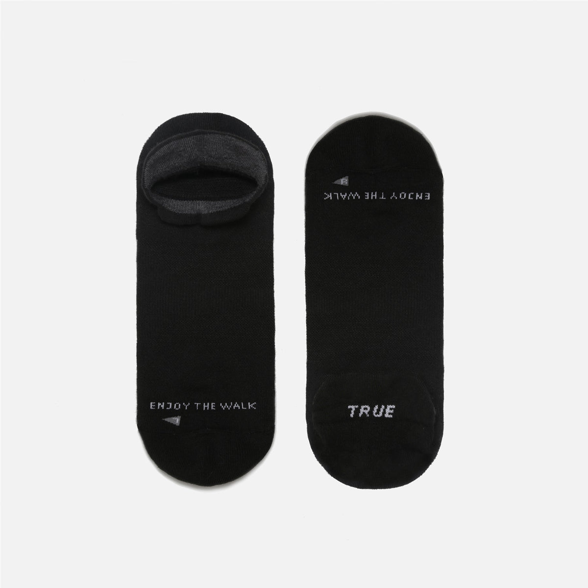 TRUE LinksWear Performance Ankle Golf Sock - Black