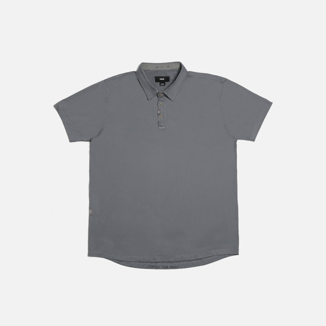 TRUE LinksWear All Day Polo - Charcoal