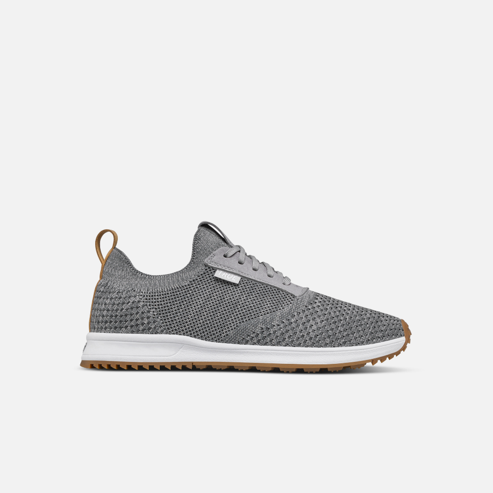TRUE LinksWear Women's All Day Knit II Golf Shoes - GOAT Grey