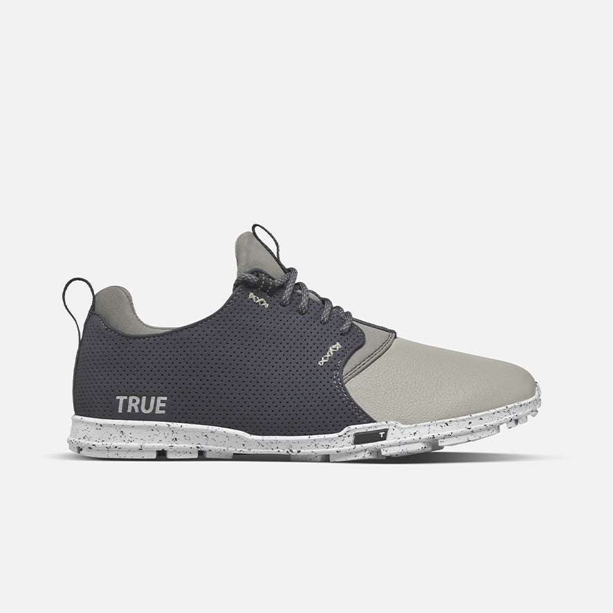 TRUE LinksWear Original 1.2 Men's Waterproof Golf Shoes - Nine Iron Grey