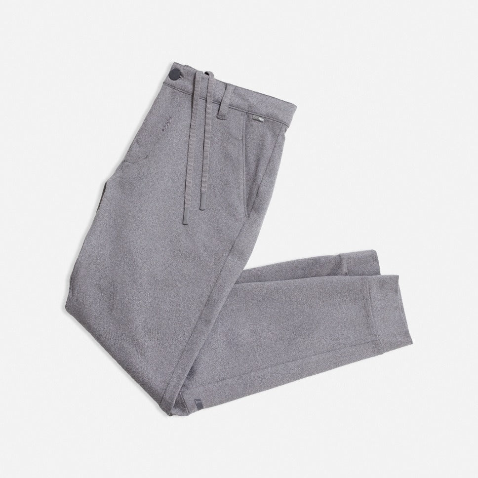 TRUE LinksWear Lux Jogger Golf Pant - Heather Grey
