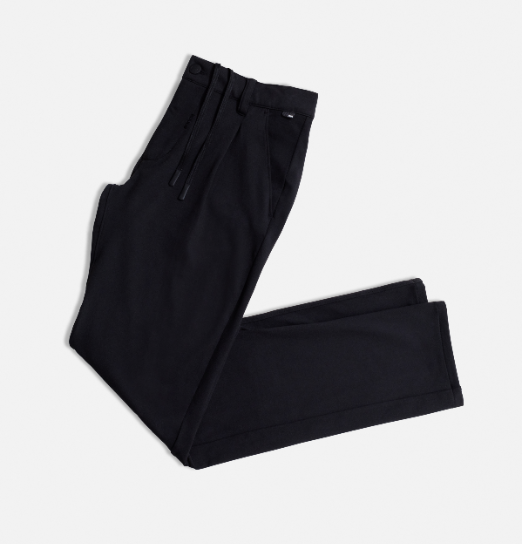 TRUE LinksWear Lux Chino Golf Pant - Black