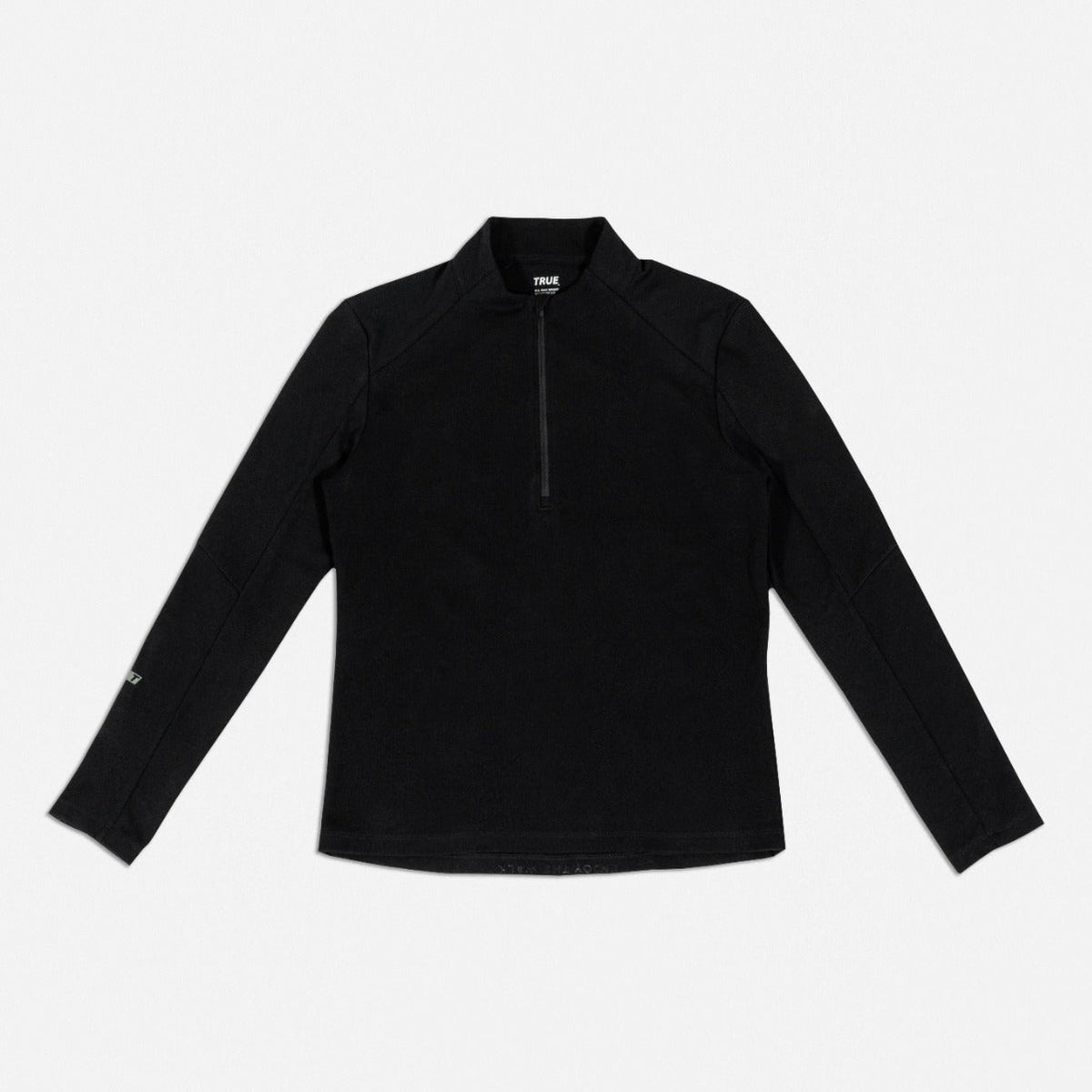 TRUE LinksWear Women's All Day Quarter Zip - Black