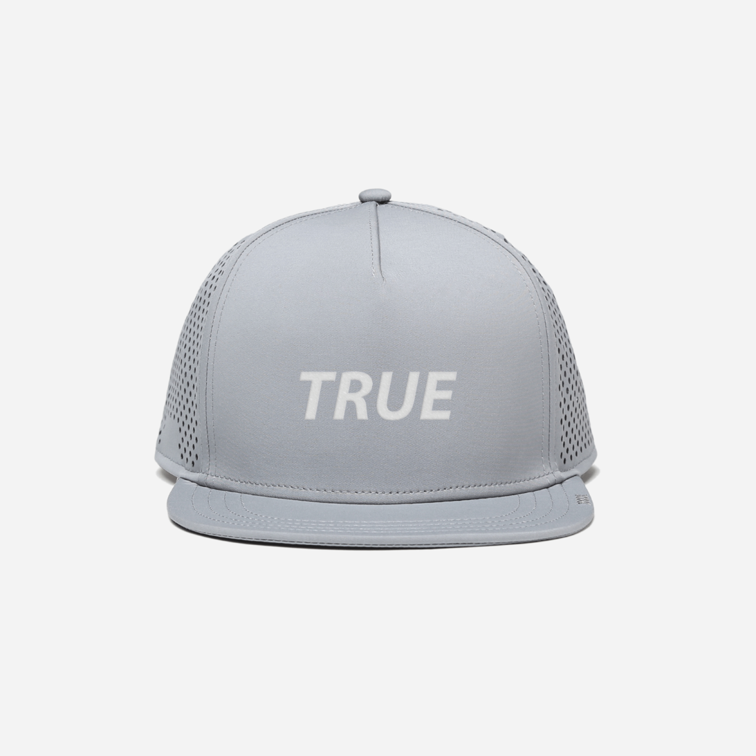 TRUE LinksWear Lux Tech 5-Panel Snapback - Tour - Grey