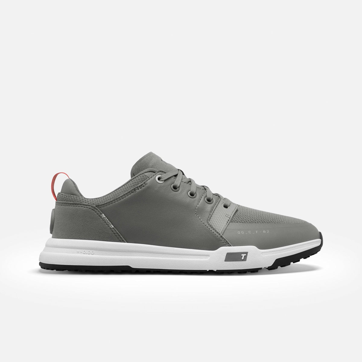 TRUE LinksWear OG Cush Men's Zero Drop Golf Shoes - Grey