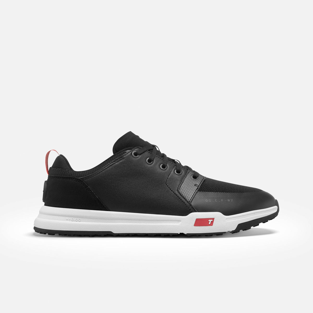 TRUE LinksWear OG Cush Men's Zero Drop Golf Shoes - Black