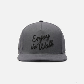 TRUE LinksWear Canvas 5-Panel Snapback - Enjoy The Walk
