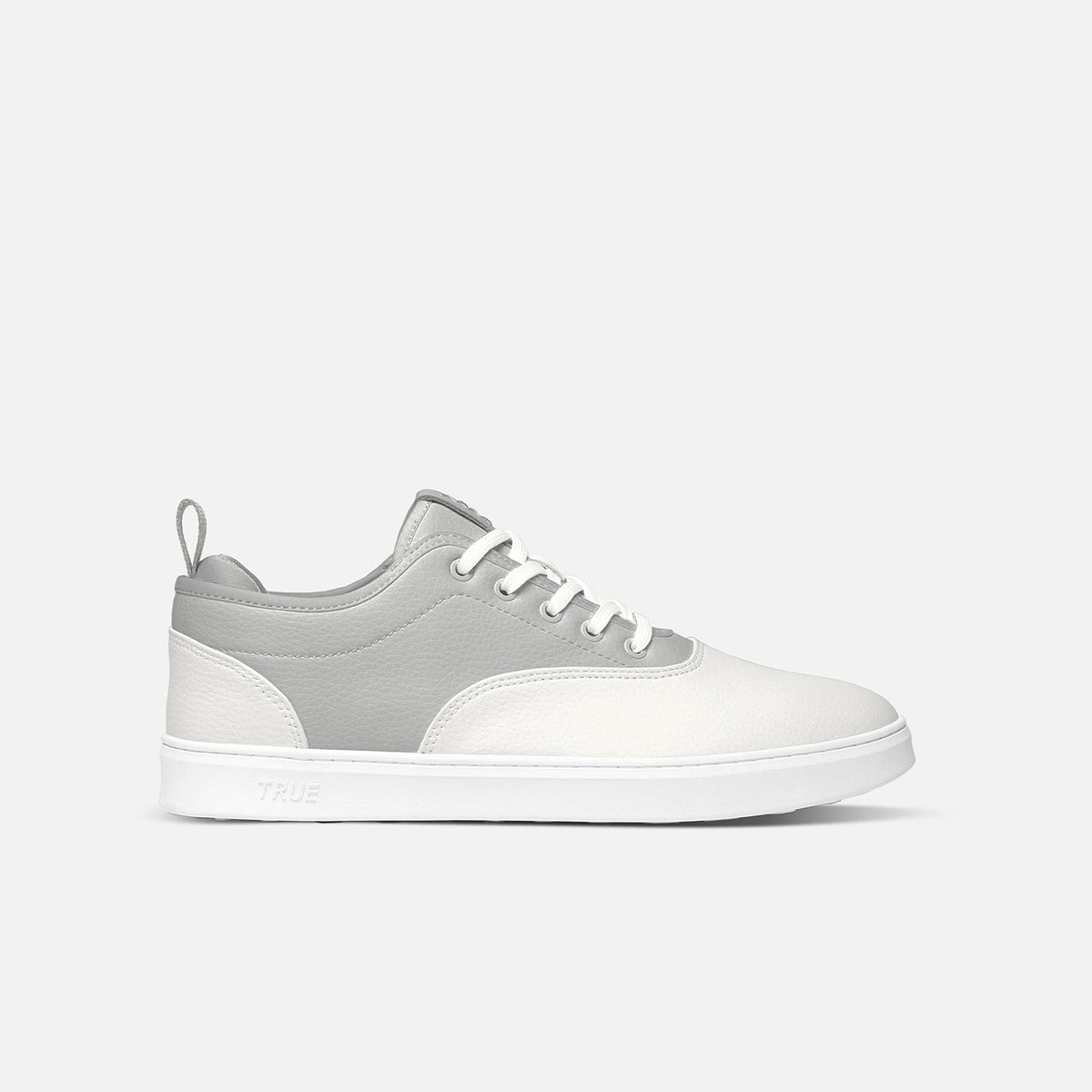 TRUE LinksWear Women's FS-01 Leather Golf Sneakers - White/Grey