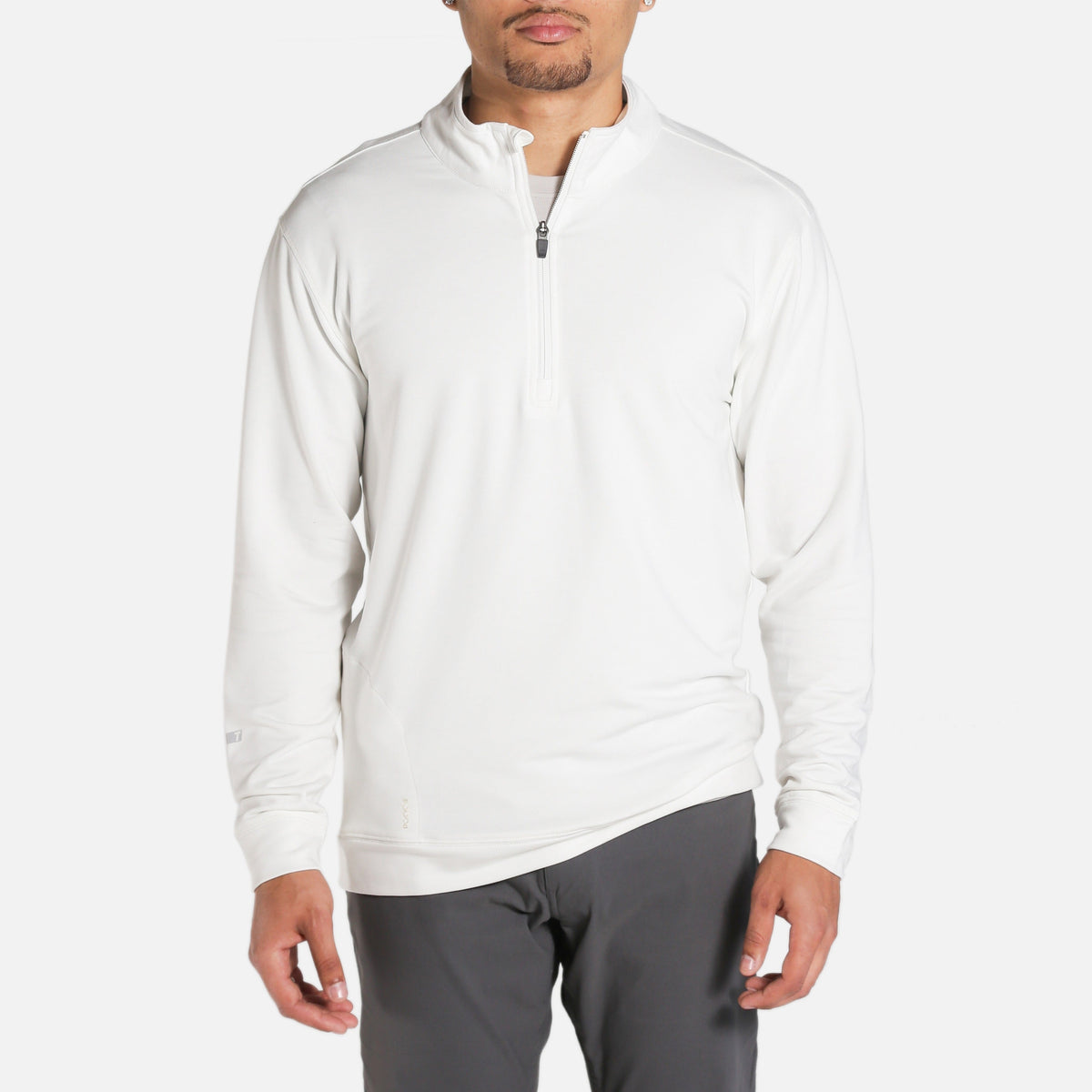 TRUE LinksWear All Day Quarter Zip V2 - Bone
