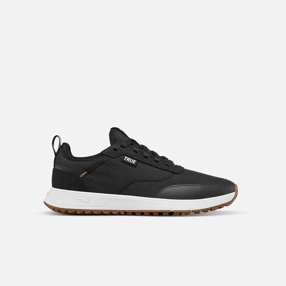 TRUE LinksWear Women's All Day Ripstop V2 Golf Shoes - Natural Black