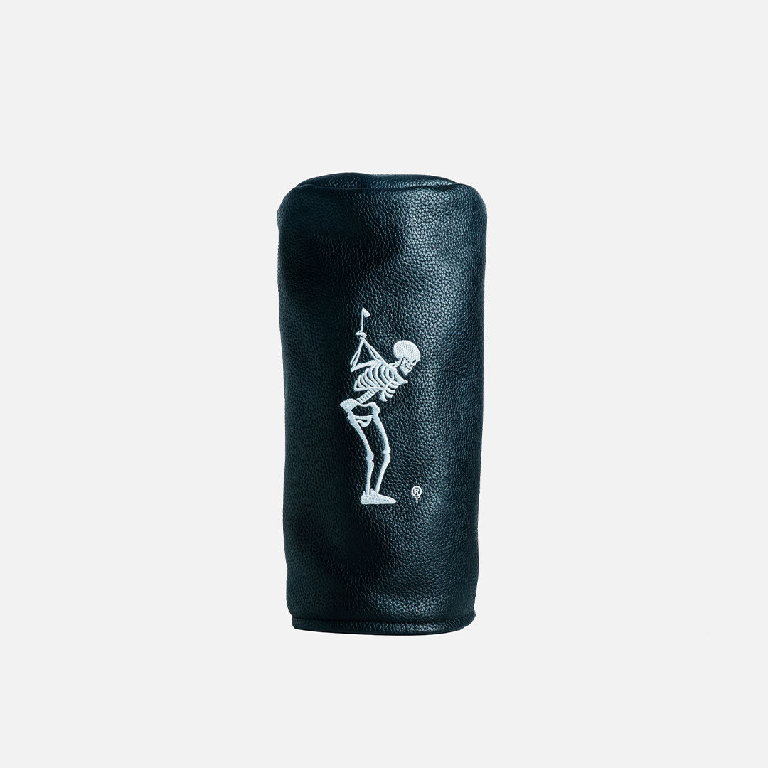 TRUE LinksWear Dead Golfer Driver Headcover - Black