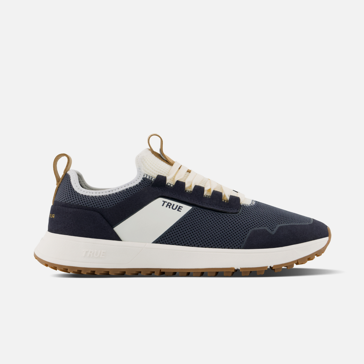 TRUE LinksWear All Day Knit Four Men's Spikeless Golf Shoes - Varsity Navy