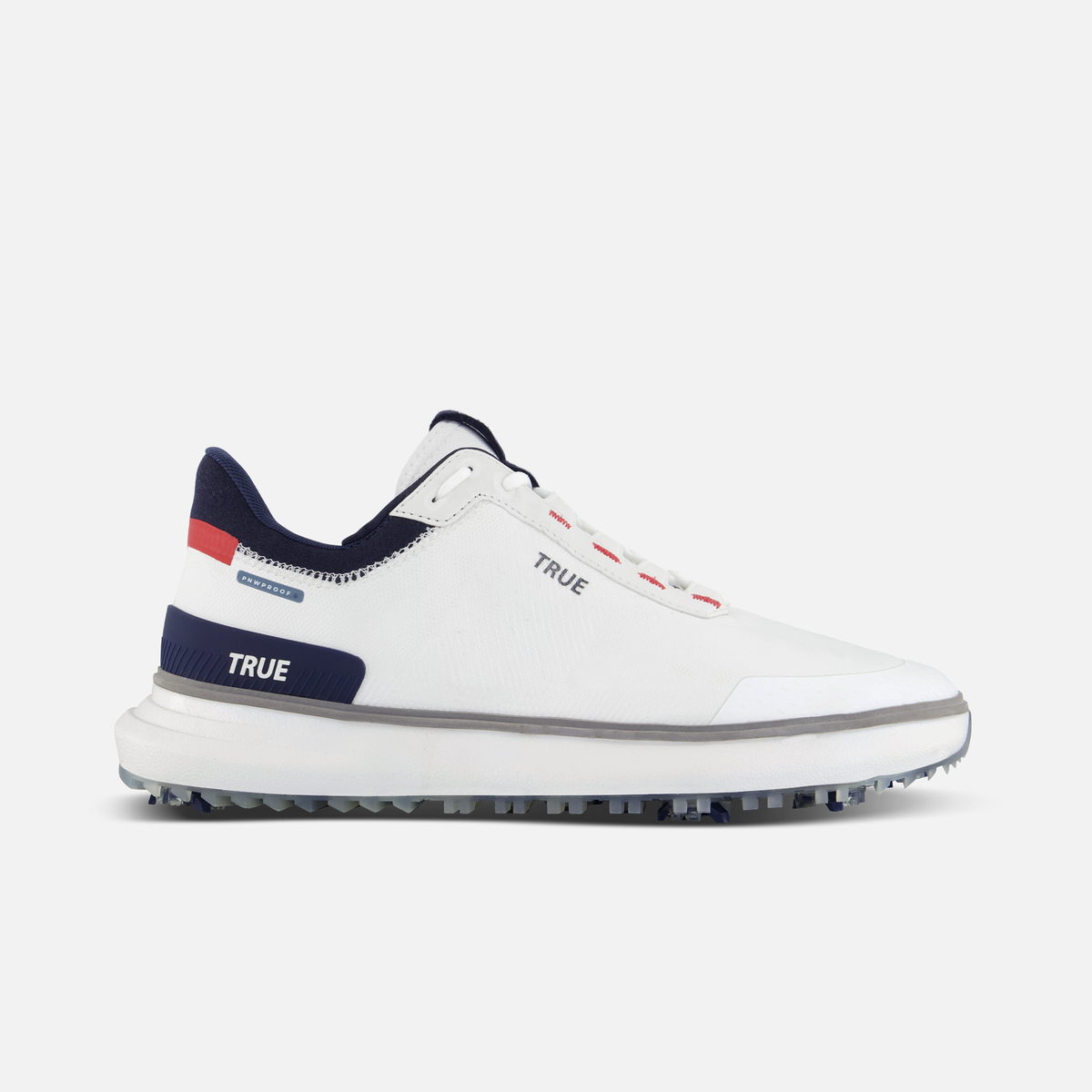 TRUE LinksWear Lux² Player Men's Waterproof Spiked Golf Shoes - Patriot