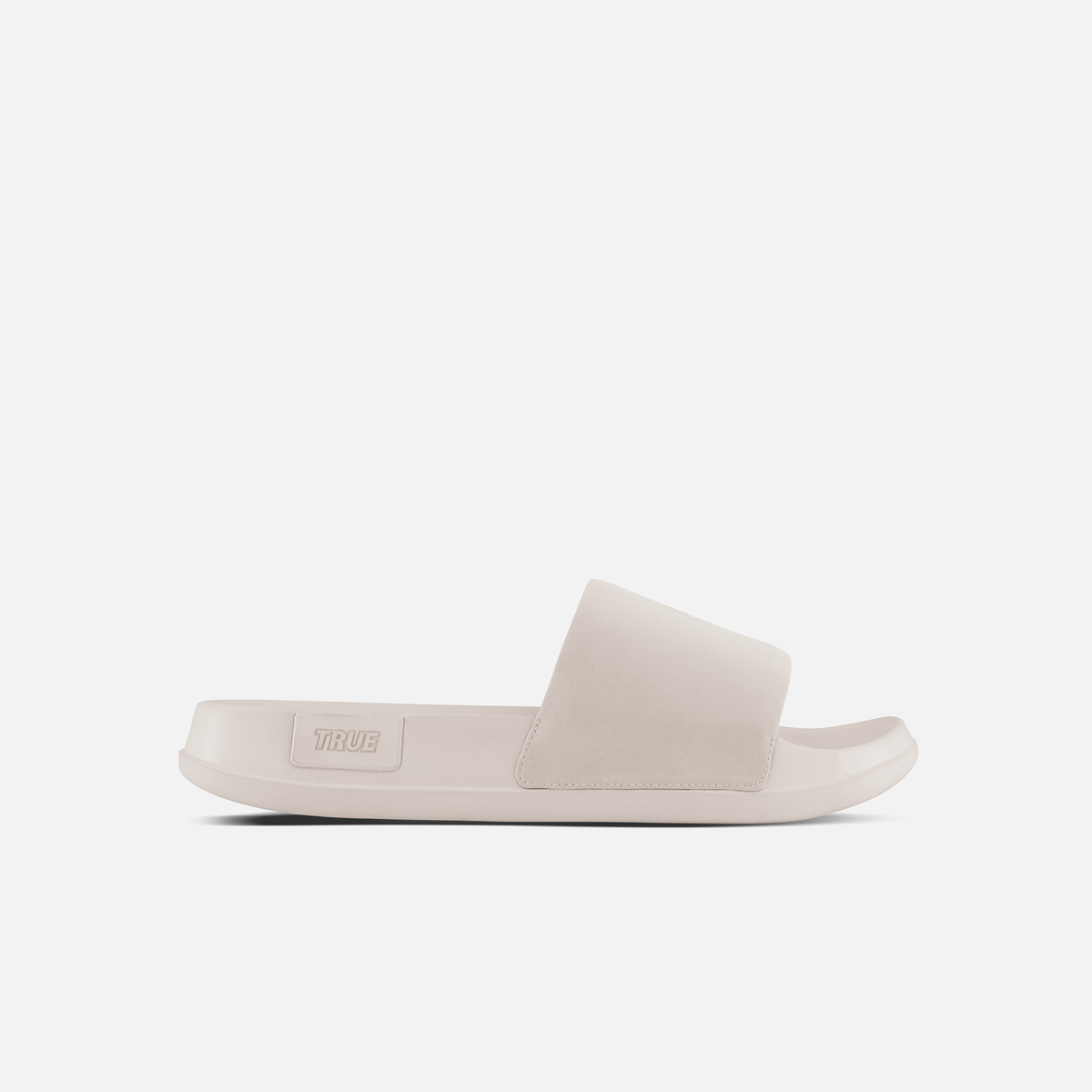 TRUE LinksWear Vacay Slide Women's Recovery Slides - Bone White