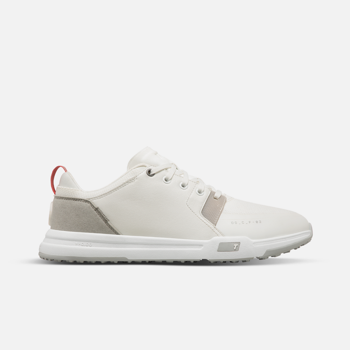 TRUE LinksWear OG Cush Men's Zero Drop Golf Shoes - White