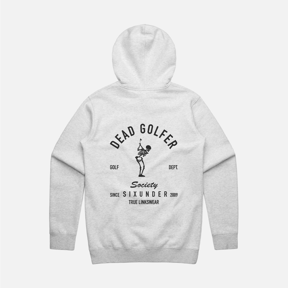 TRUE LinksWear Six Under Dead Golfer Premium Hoodie
