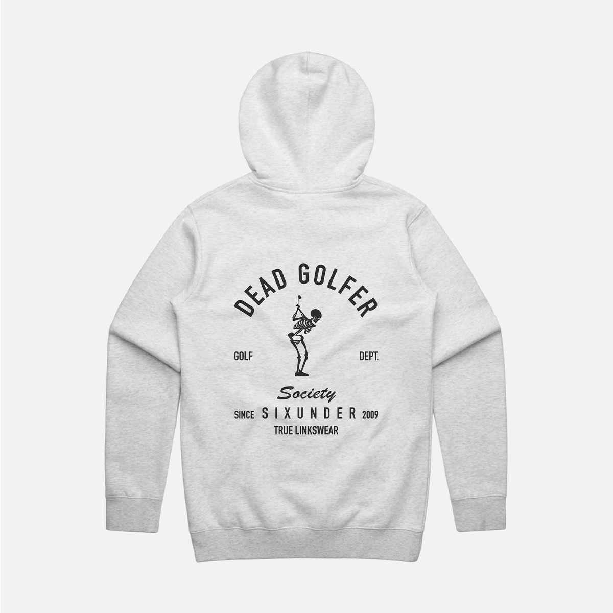 TRUE LinksWear Six Under Dead Golfer Premium Hoodie