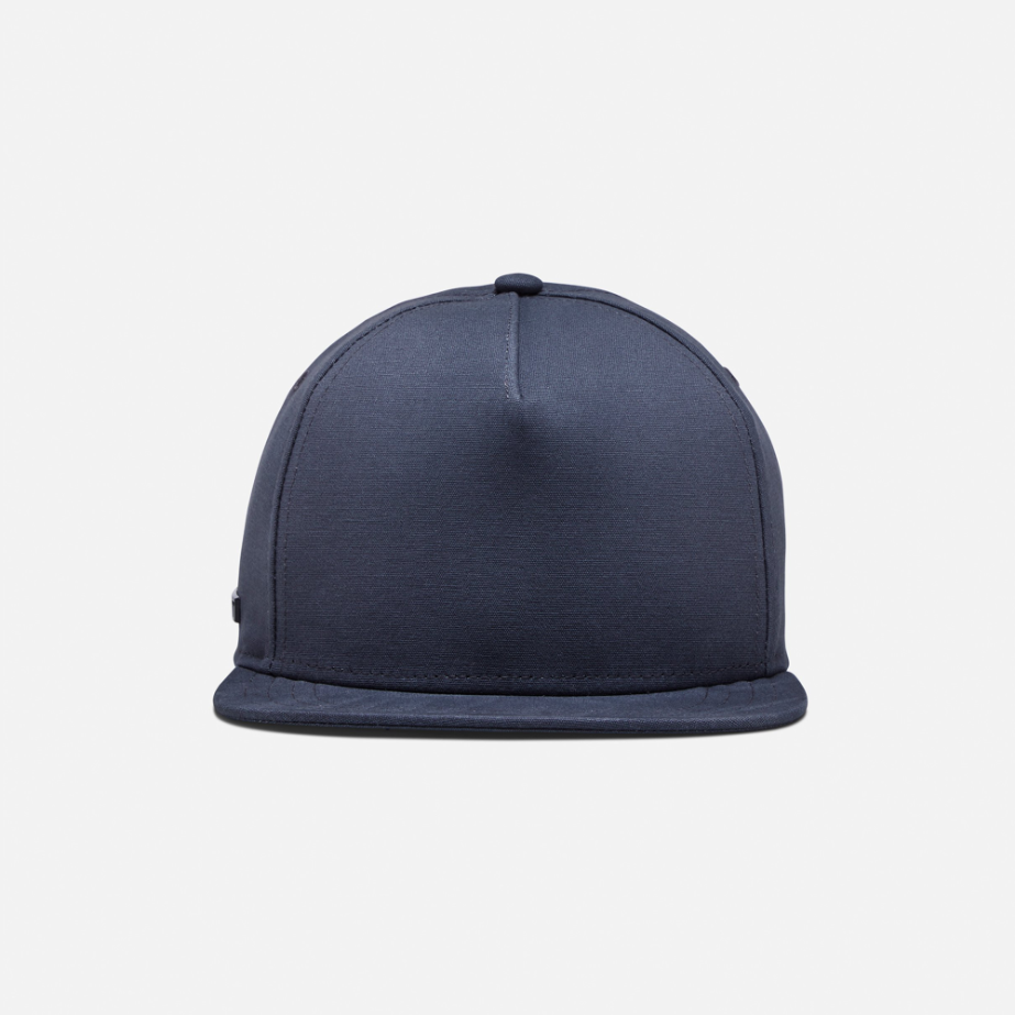 TRUE LinksWear Blank Canvas 5-Panel Snapback Hat - Navy