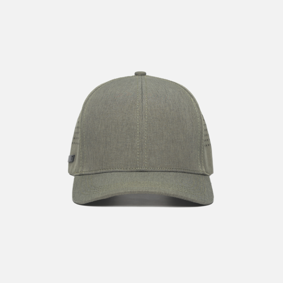 TRUE LinksWear Blank Tech 6-Panel Hat - Heather Olive