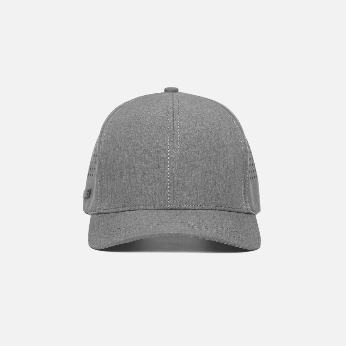 TRUE LinksWear Blank Tech 6-Panel Hat - Heather Grey