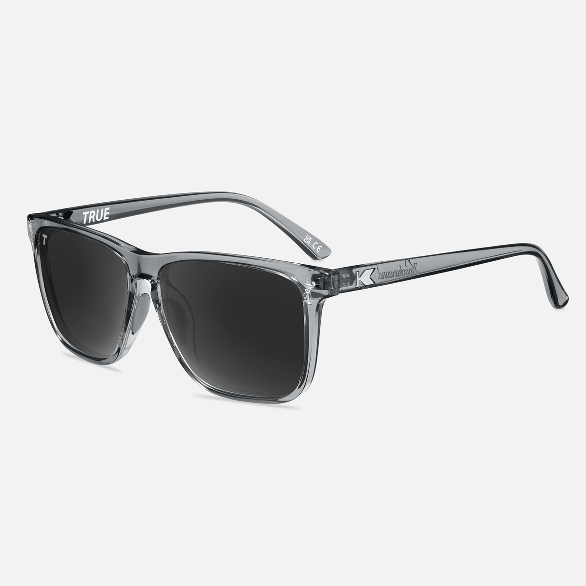 TRUE LinksWear x Knockaround Dead Golfer Sunglasses - Clear Grey/Smoke