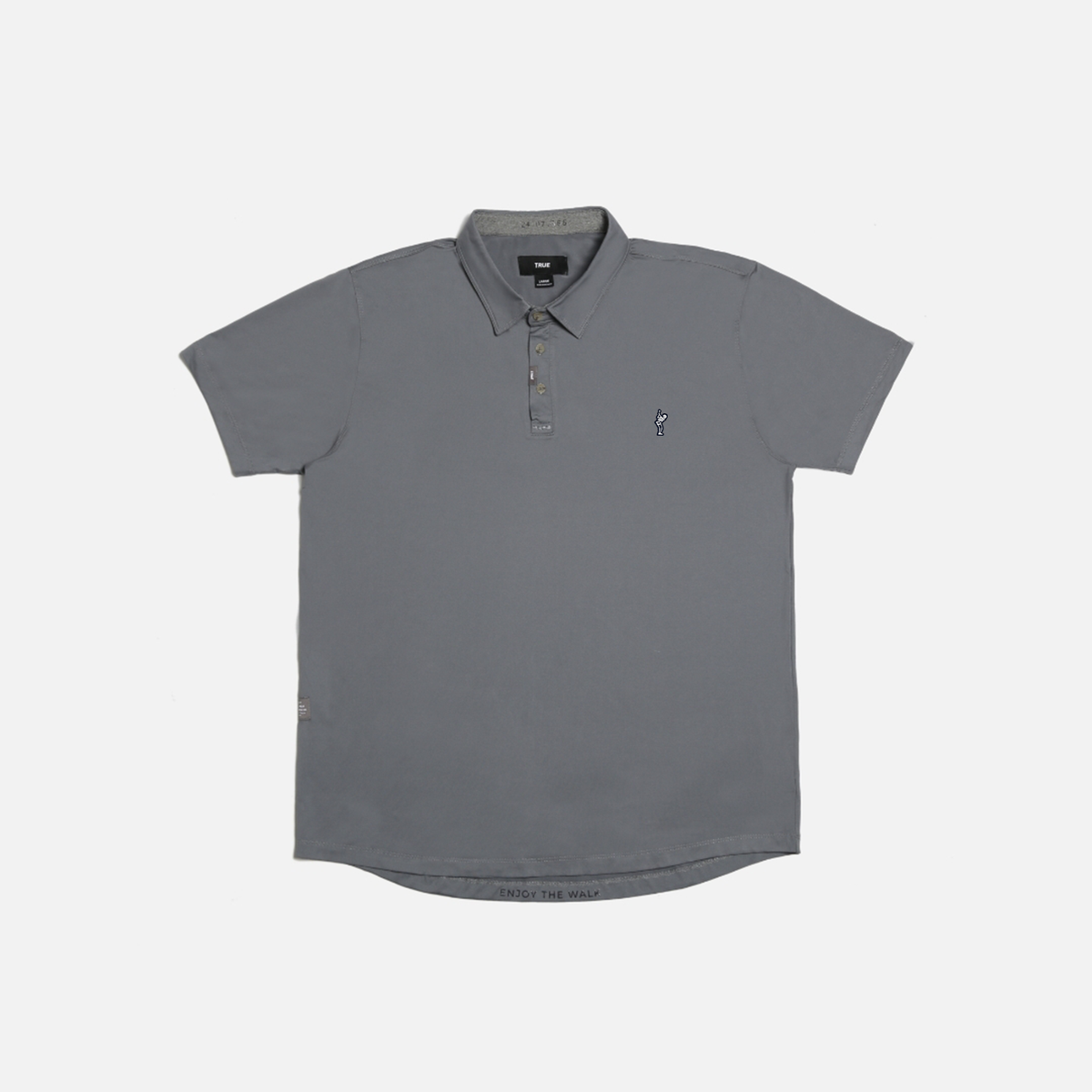 TRUE LinksWear All Day Polo - Dead Golfer - Charcoal