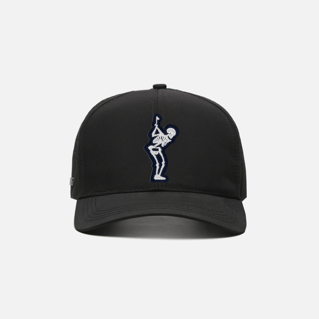 TRUE LinksWear Tech 6-Panel Hat - Dead Golfer - Black