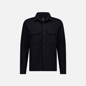 TRUE LinksWear Future Staples Overshirt - Dead Golfer Embroidery - Black