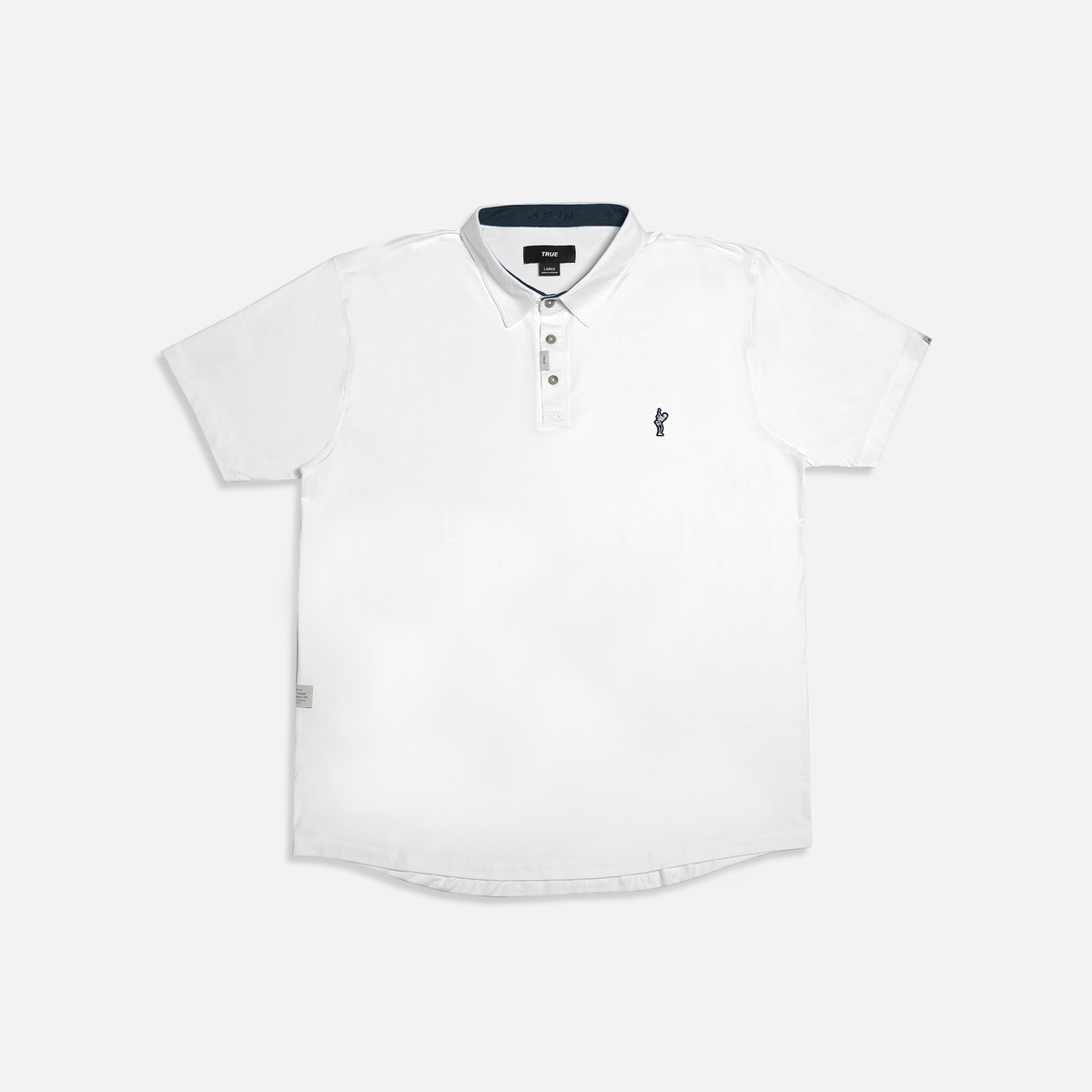 TRUE LinksWear All Day Polo - Dead Golfer - White