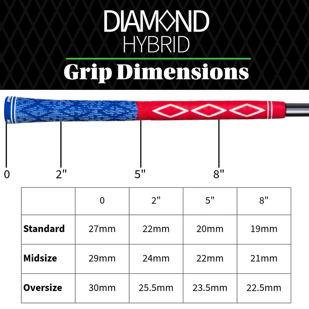 Wedge Guys Diamond Hybrid Grips