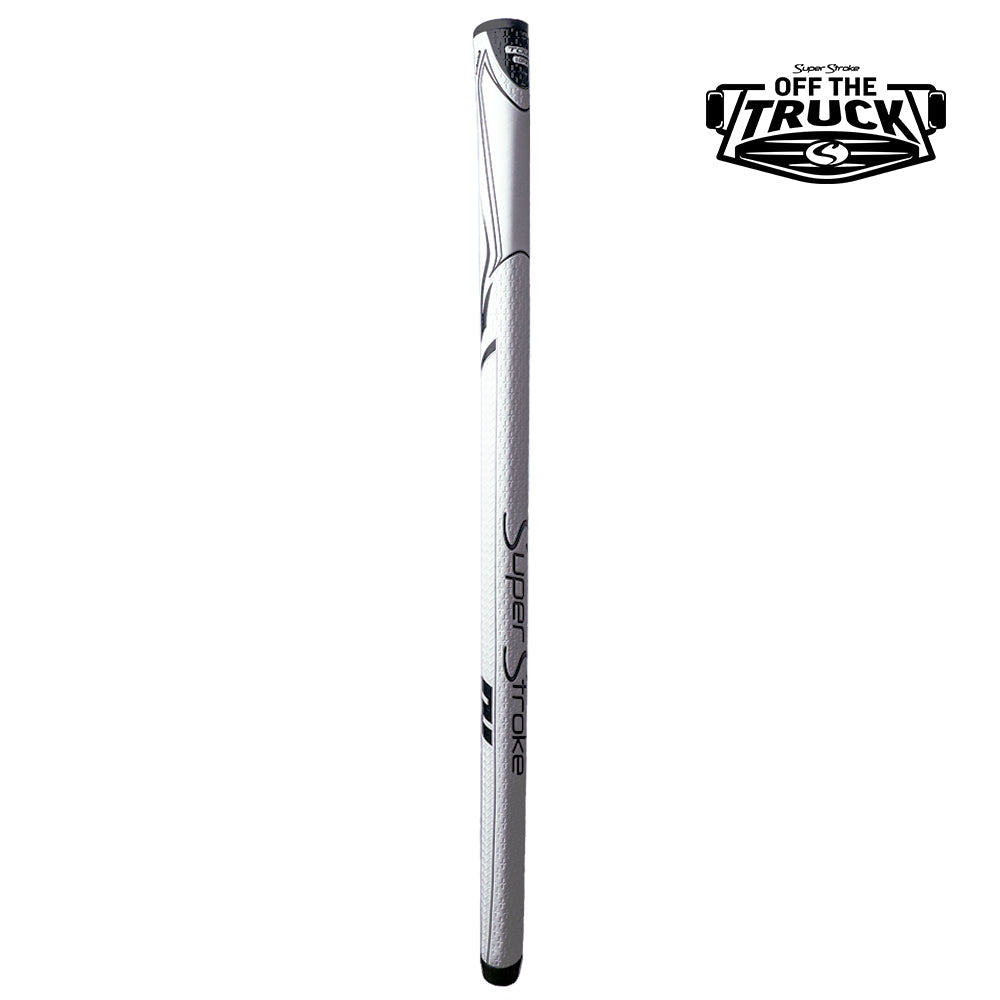 SuperStroke Zenergy 1.0P 21" Putter Grip - White Black