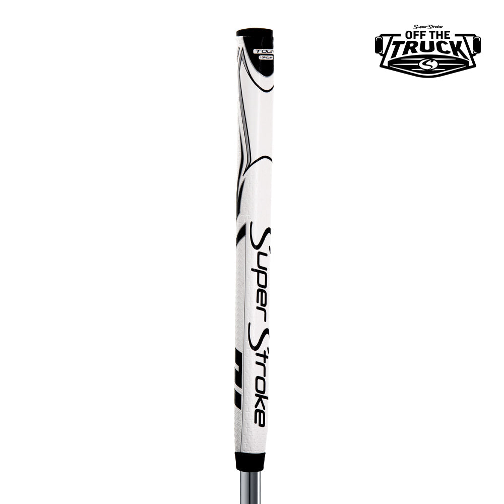 SuperStroke Zenergy 1.0P Claw 13" Putter Grip - White Black