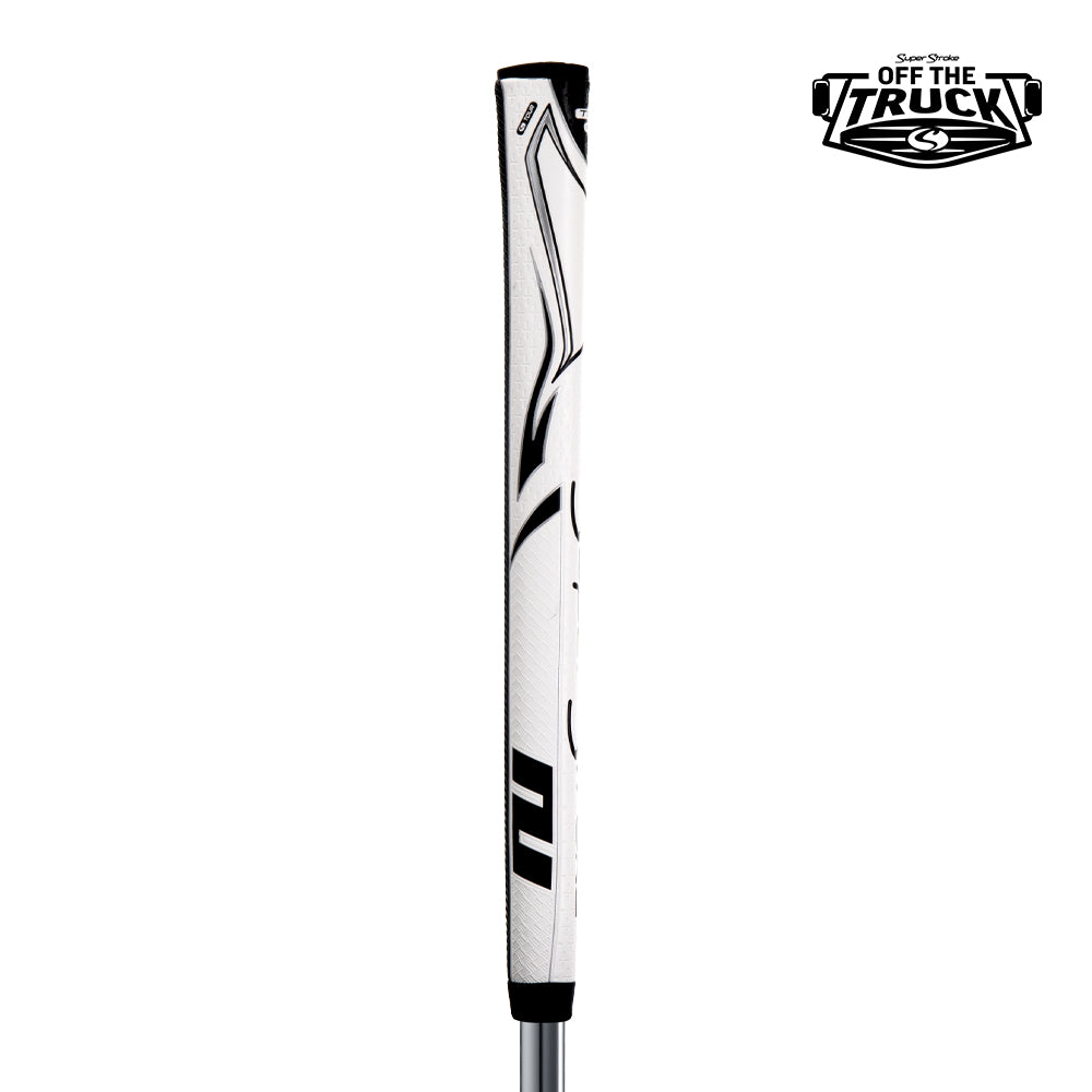 SuperStroke Zenergy 1.0P Claw 13" Putter Grip - White Black