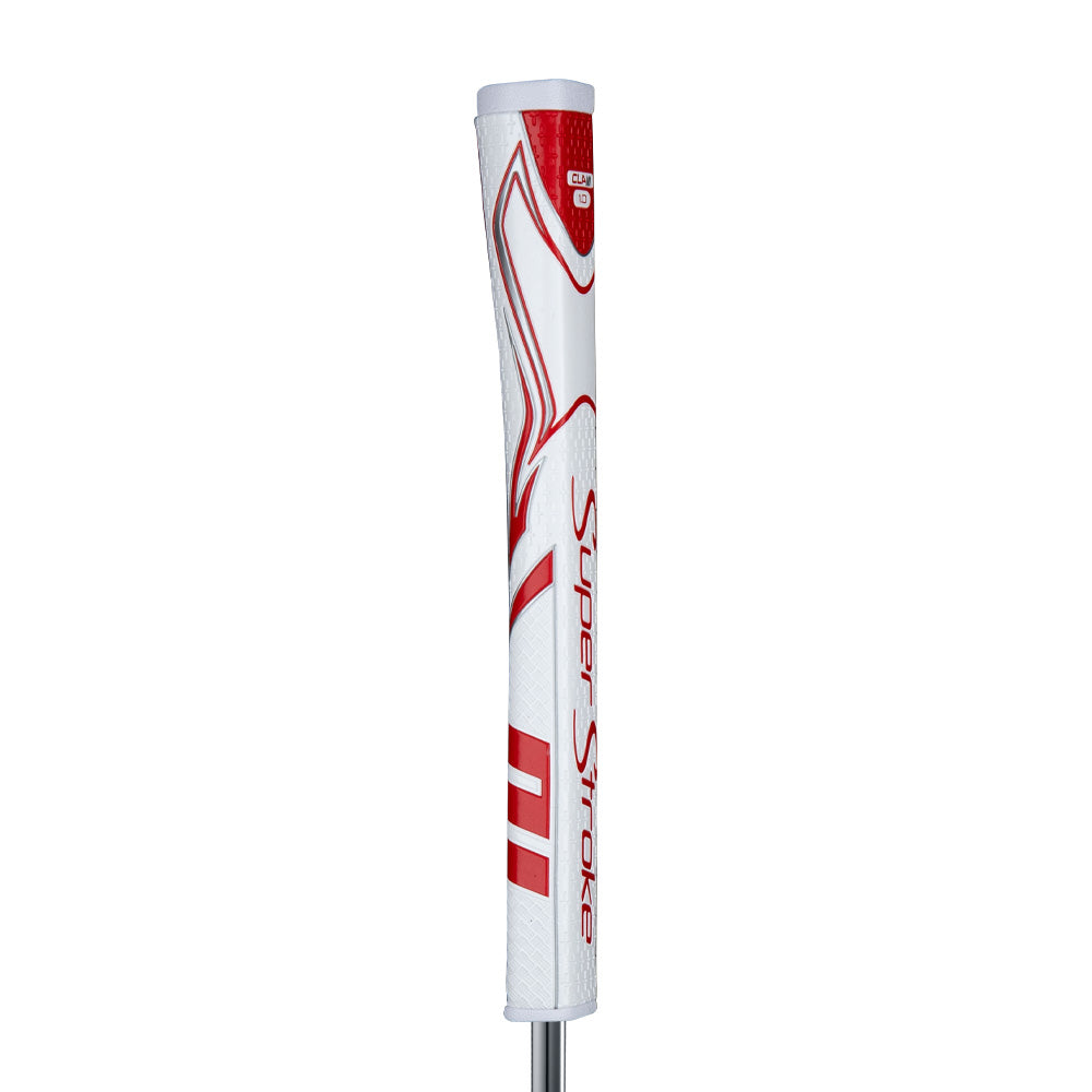 SuperStroke Zenergy Claw 1.0 Putter Grip - White Red