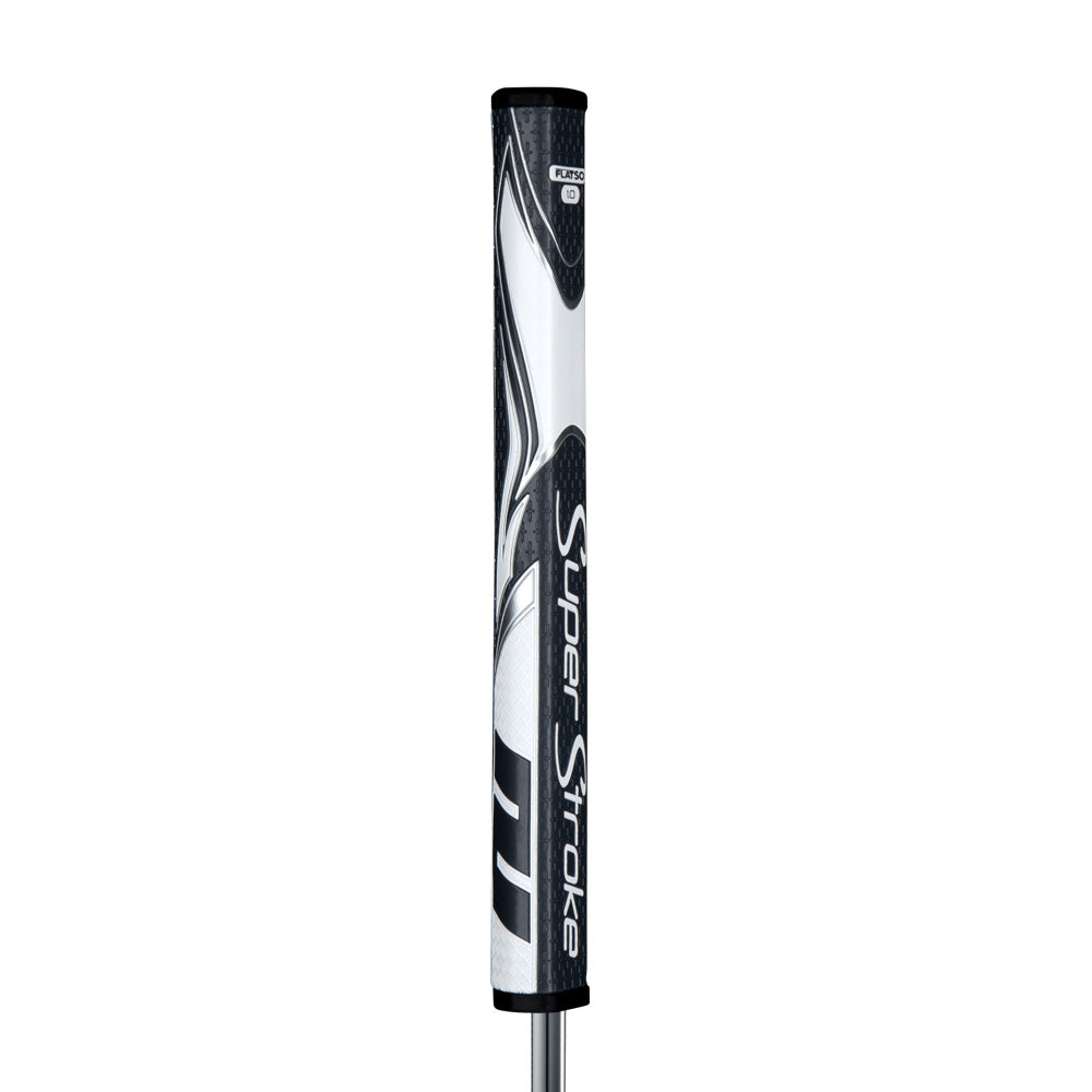 SuperStroke Zenergy Flatso 1.0 Putter Grip - Grey White