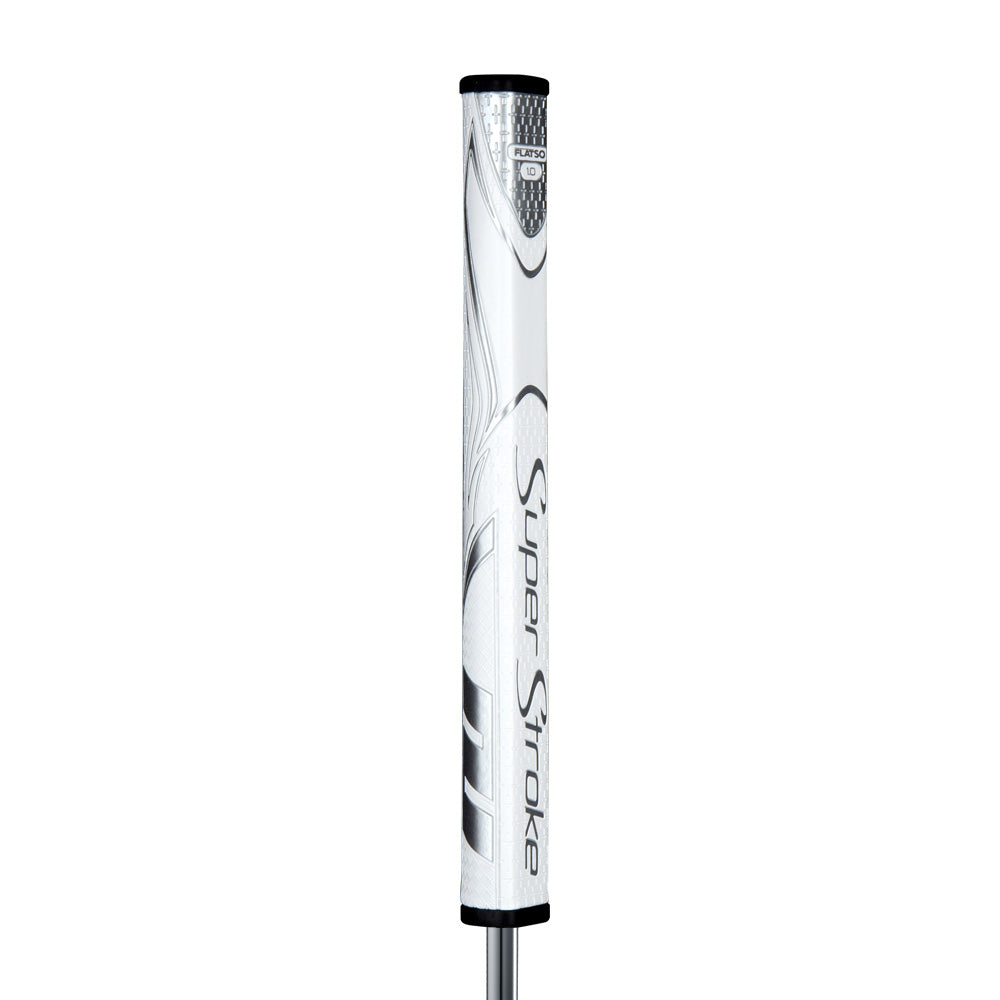 SuperStroke Zenergy Flatso 1.0 Putter Grip - White Silver