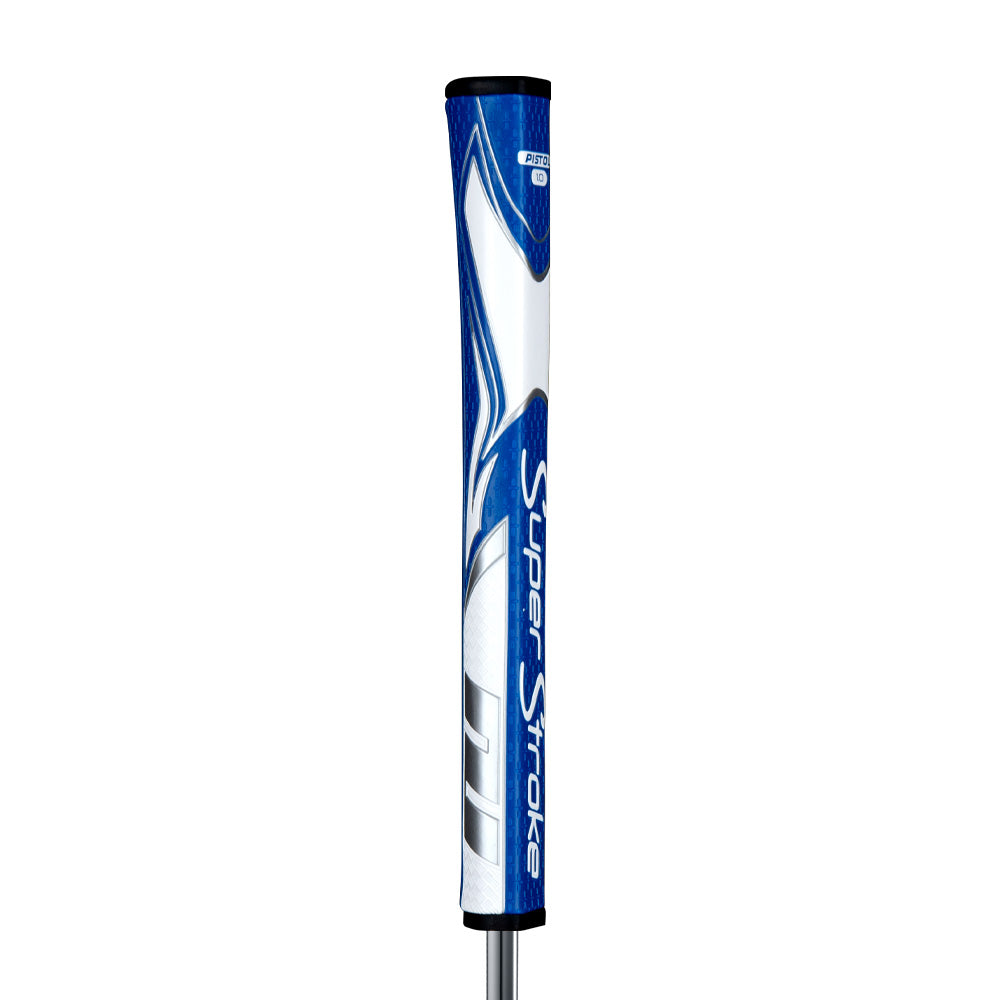 SuperStroke Zenergy Pistol 1.0 Putter Grip - Blue White