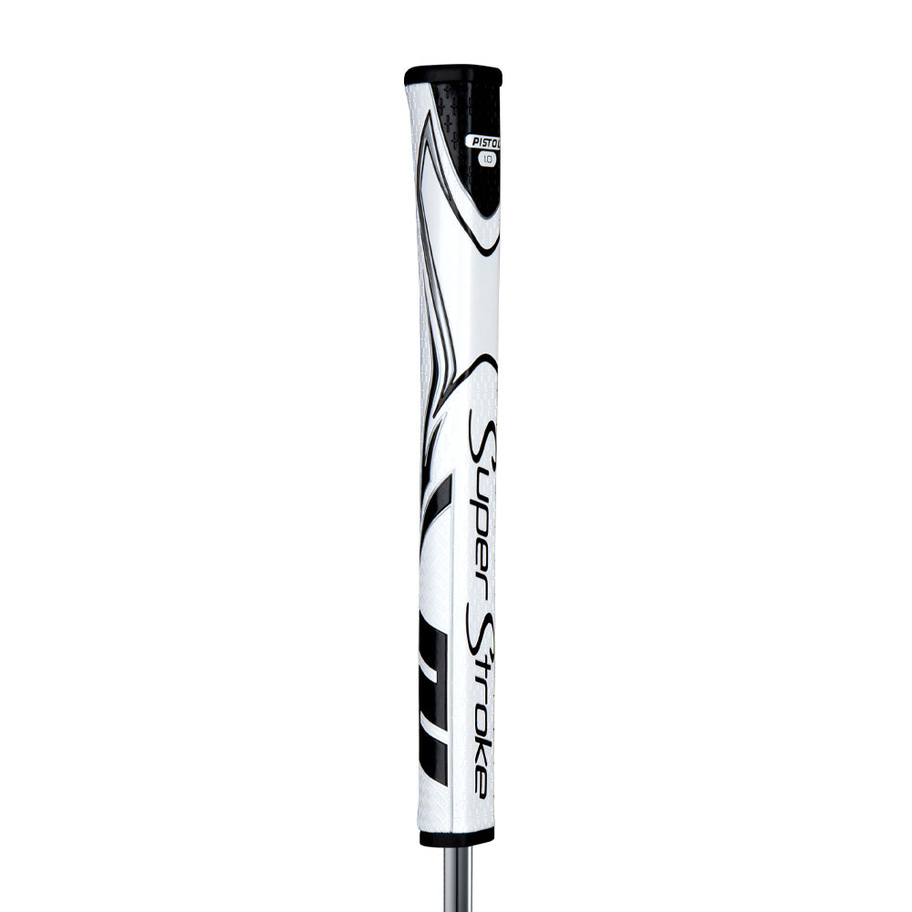 SuperStroke Zenergy Pistol 1.0 Putter Grip - White Black