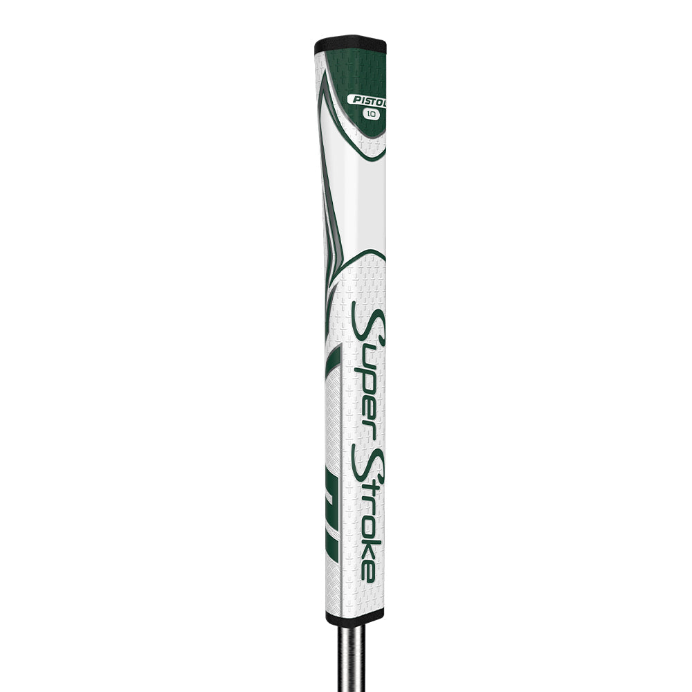 SuperStroke Zenergy Pistol 1.0 Putter Grip - White Green