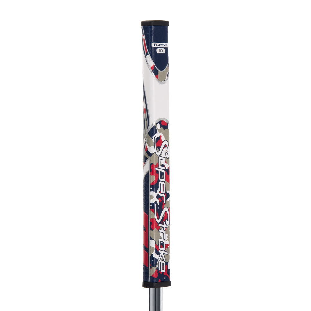 SuperStroke Zenergy Flatso 1.0 Putter Grip - Red White Blue Camo