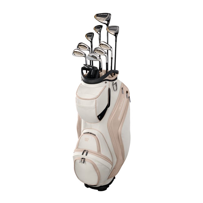 Wilson Women's Aurora Complete Set with Cart Bag
